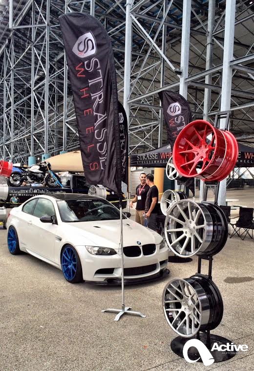 strasse forged wheels at bmw event